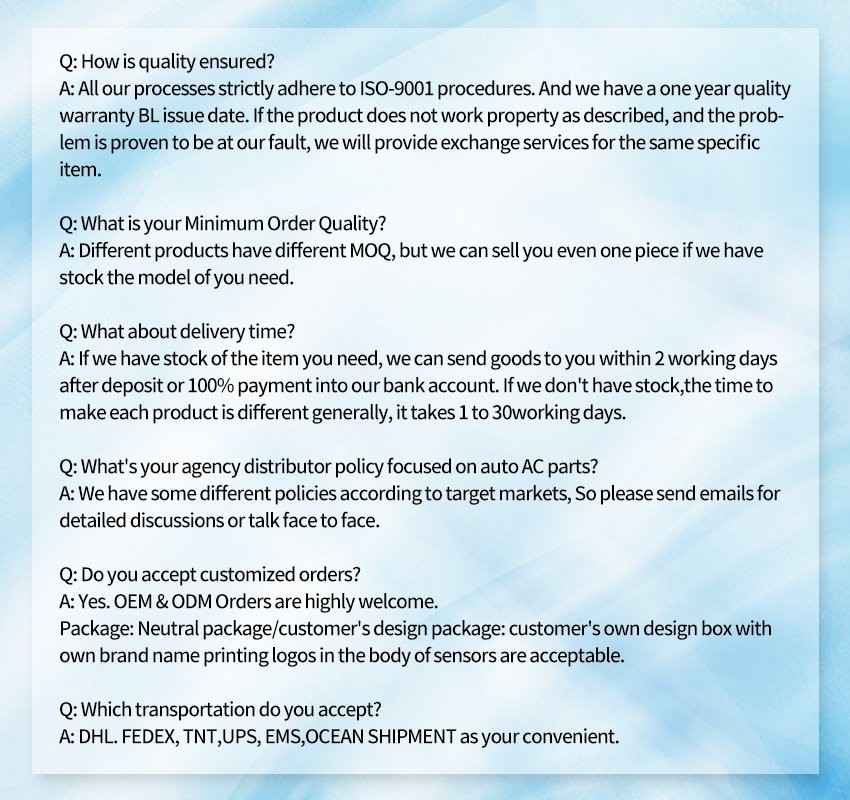 FAQ of semi truck cab air conditioner